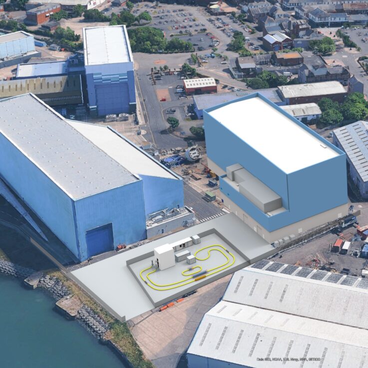 Mock-up of new Cable Pre-Qualification Facility.